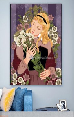 Download file gốc File tranh hiện đại pha lê gương KF93676 (in mica) 3D