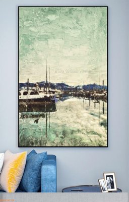 Download file gốc File tranh hiện đại pha lê gương KF93679 (in lụa) cao cấp