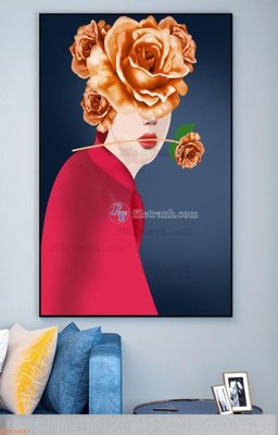 Download file File tranh hiện đại pha lê gương KF93692 (gốc) cho xưởng in