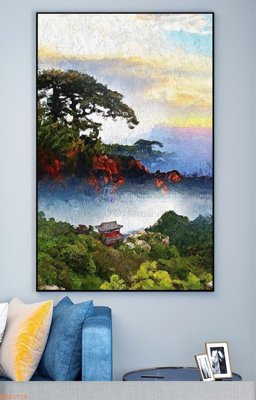 Tải file File tranh hiện đại pha lê gương KF93735 (PSD) cho in tranh kính