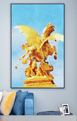 Ảnh mô tả file gốc in mica File tranh hiện đại pha lê gương KF93762