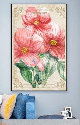 File gốc File tranh hiện đại pha lê gương KF93792 (PNG) chất lượng cao