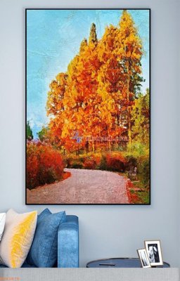 File tranh gốc File tranh hiện đại pha lê gương KF93876 (bản quyền) Filetranh.com