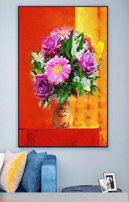 Chi tiết file tranh tráng gương File tranh hiện đại pha lê gương KF93915 (ảnh gốc)