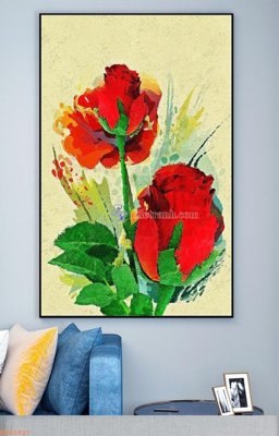 File ảnh gốc File tranh hiện đại pha lê gương KF93927 không vỡ nét