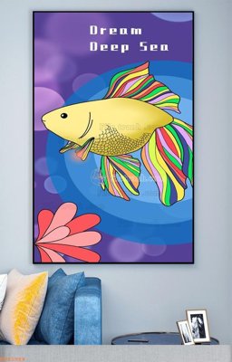 Tải file File tranh hiện đại pha lê gương KF93984 (gốc) làm file thiết kế