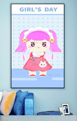 Chi tiết file gốc File tranh hiện đại pha lê gương KF93990 (cho in tráng gương)