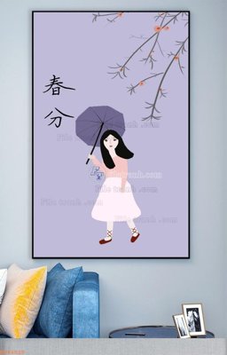 File gốc File tranh hiện đại pha lê gương KF94020 (bản quyền) cho in ấn