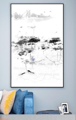 File gốc File tranh hiện đại pha lê gương KF94036 (phiên bản chuẩn) để in ấn