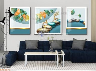 Tải file gốc in lụa File tranh hiện đại pha lê gương KF94071 siêu nét