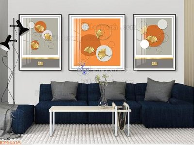 File tranh File tranh hiện đại pha lê gương KF94085 (gốc) chủ đề động vật