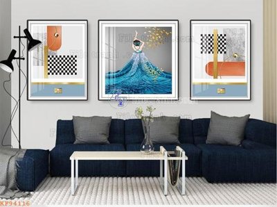 File tranh gốc File tranh hiện đại pha lê gương KF94116 (bản quyền) Filetranh.com