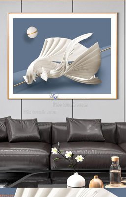 File ảnh File tranh hiện đại pha lê gương KF94206 (gốc) in standee