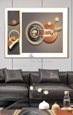 File ảnh File tranh hiện đại pha lê gương KF94214 (gốc) cho trang trí nội thất