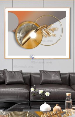 File gốc File tranh hiện đại pha lê gương KF94217 (in mica) trang trí