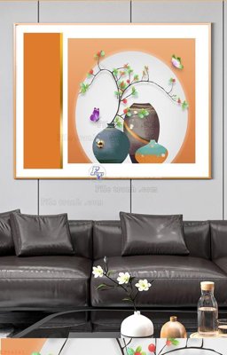 File gốc File tranh hiện đại pha lê gương KF94241 (cho in ấn) từ Filetranh.com