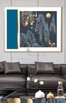 File tranh File tranh hiện đại pha lê gương KF94250 (ảnh gốc) độ nét vượt trội