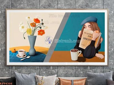 Tải file File tranh hiện đại pha lê gương KF94306 (ảnh gốc) độ phân giải 300dpi