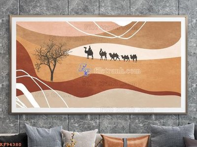 Download file ảnh gốc File tranh hiện đại pha lê gương KF94380 để in ấn