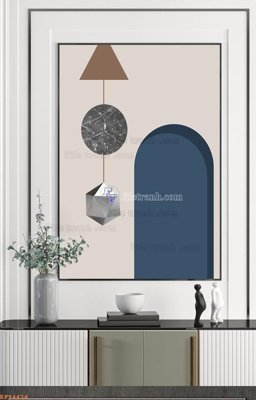 Tải file gốc File tranh hiện đại pha lê gương KF94434 (in bạt) quảng cáo