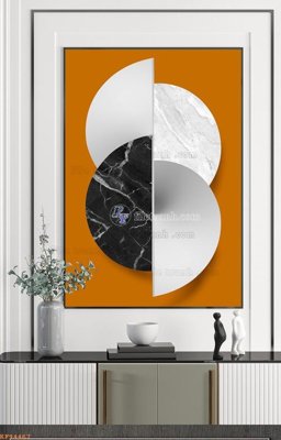 File PSD File tranh hiện đại pha lê gương KF94467 (bản gốc) độ phân giải cao