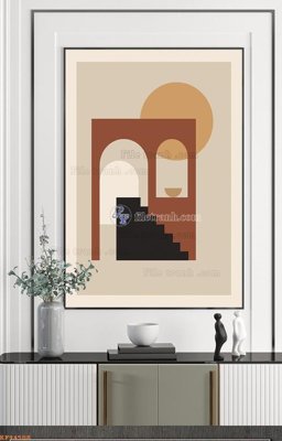 File tranh File tranh hiện đại pha lê gương KF94508 (gốc) in backlit film