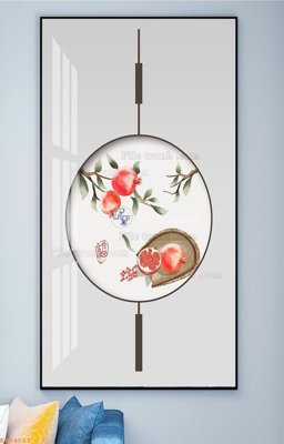 File gốc File tranh hiện đại pha lê gương KF94561 (ảnh chi tiết) để in ấn