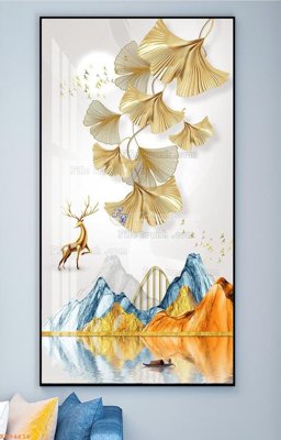 Hình ảnh file gốc File tranh hiện đại pha lê gương KF94616 (chất lượng cao)