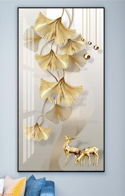 File gốc File tranh hiện đại pha lê gương KF94620 (in 3D) nghệ thuật