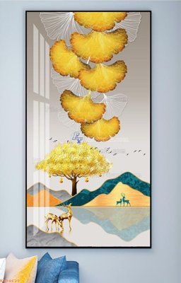 File tranh File tranh hiện đại pha lê gương KF94621 (ảnh gốc) sắc nét hoàn hảo