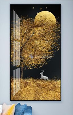 Tệp tin gốc File tranh hiện đại pha lê gương KF94634 (dùng cho in) File tranh hiện đại pha lê gương KF94634