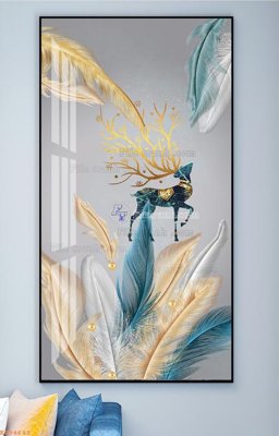 File tranh File tranh hiện đại pha lê gương KF94642 (ảnh gốc) độc quyền