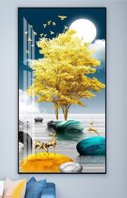 Mua file gốc File tranh hiện đại pha lê gương KF94659 (in ấn) tại Filetranh.com