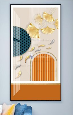 File gốc File tranh hiện đại pha lê gương KF94679 (AI/EPS) cho in ấn