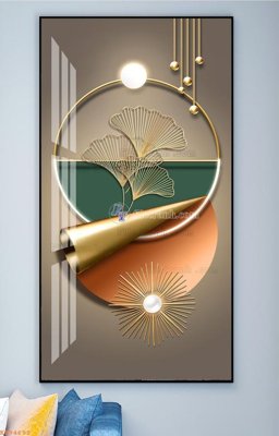 File gốc File tranh hiện đại pha lê gương KF94692 (phong cách) tối giản