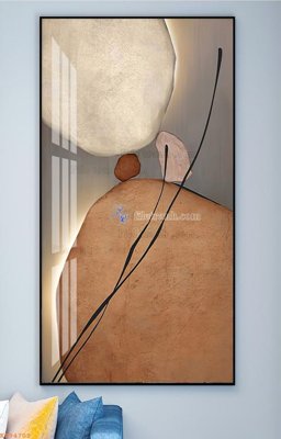 File gốc File tranh hiện đại pha lê gương KF94702 (in lụa) tranh thuận buồm