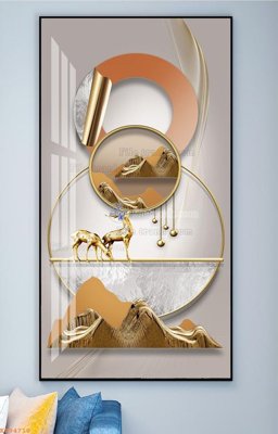 File tranh File tranh hiện đại pha lê gương KF94710 (ảnh gốc) in trần xuyên sáng