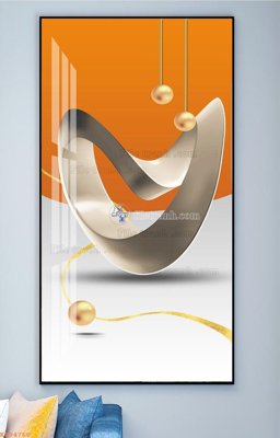 File tranh in mica File tranh hiện đại pha lê gương KF94760 (độ phân giải cao)