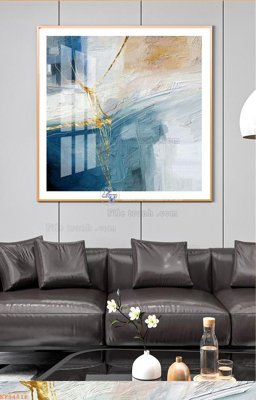 File gốc File tranh hiện đại pha lê gương KF94816 (cho in ấn) độc quyền