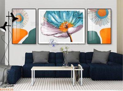 File gốc in ấn File tranh hiện đại pha lê gương KF94838 (sẵn sàng tải về)