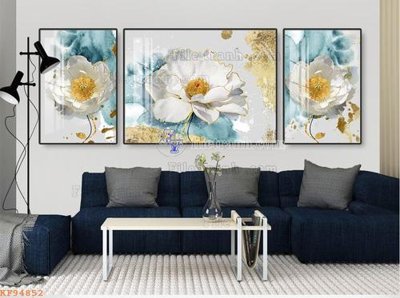 File tranh File tranh hiện đại pha lê gương KF94852 (gốc) chủ đề tĩnh vật