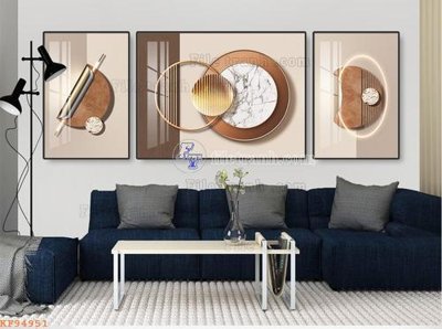 File tranh File tranh hiện đại pha lê gương KF94951 (ảnh gốc) không bị mờ