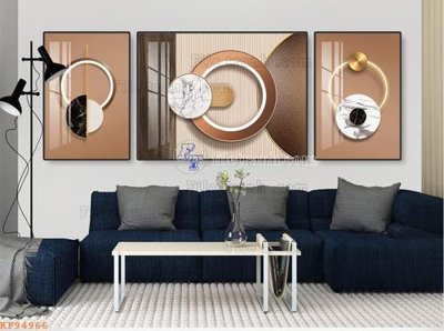 File gốc File tranh hiện đại pha lê gương KF94966 (in tráng gương) sang trọng