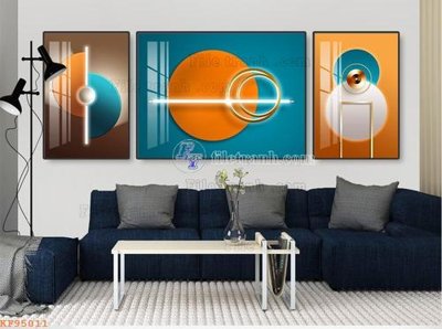 File gốc File tranh hiện đại pha lê gương KF95011 (chủ đề hiện đại) trang trí