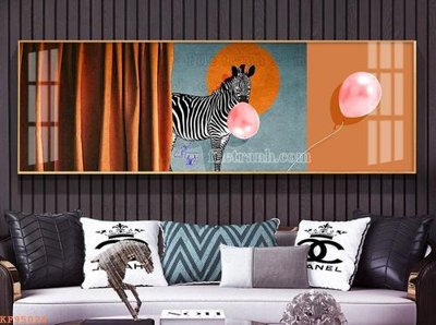 File in lụa File tranh hiện đại pha lê gương KF95026 (hoa văn) File tranh hiện đại pha lê gương KF95026