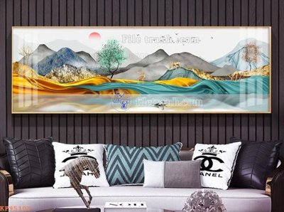 File tranh File tranh hiện đại pha lê gương KF95103 (gốc) in backlit film