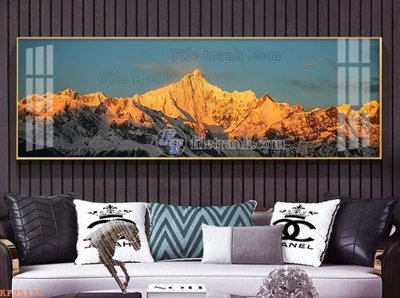 File gốc File tranh hiện đại pha lê gương KF95125 (PNG) nền trong suốt