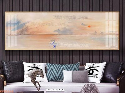 Download file tranh File tranh hiện đại pha lê gương KF95136 (file gốc PSD)