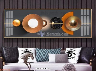 File tranh PSD File tranh hiện đại pha lê gương KF95205 chất lượng cao