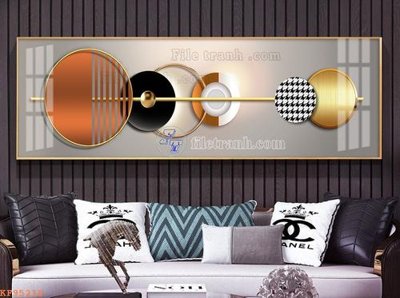 Tải xuống file tranh gốc File tranh hiện đại pha lê gương KF95218 (PSD/TIFF)